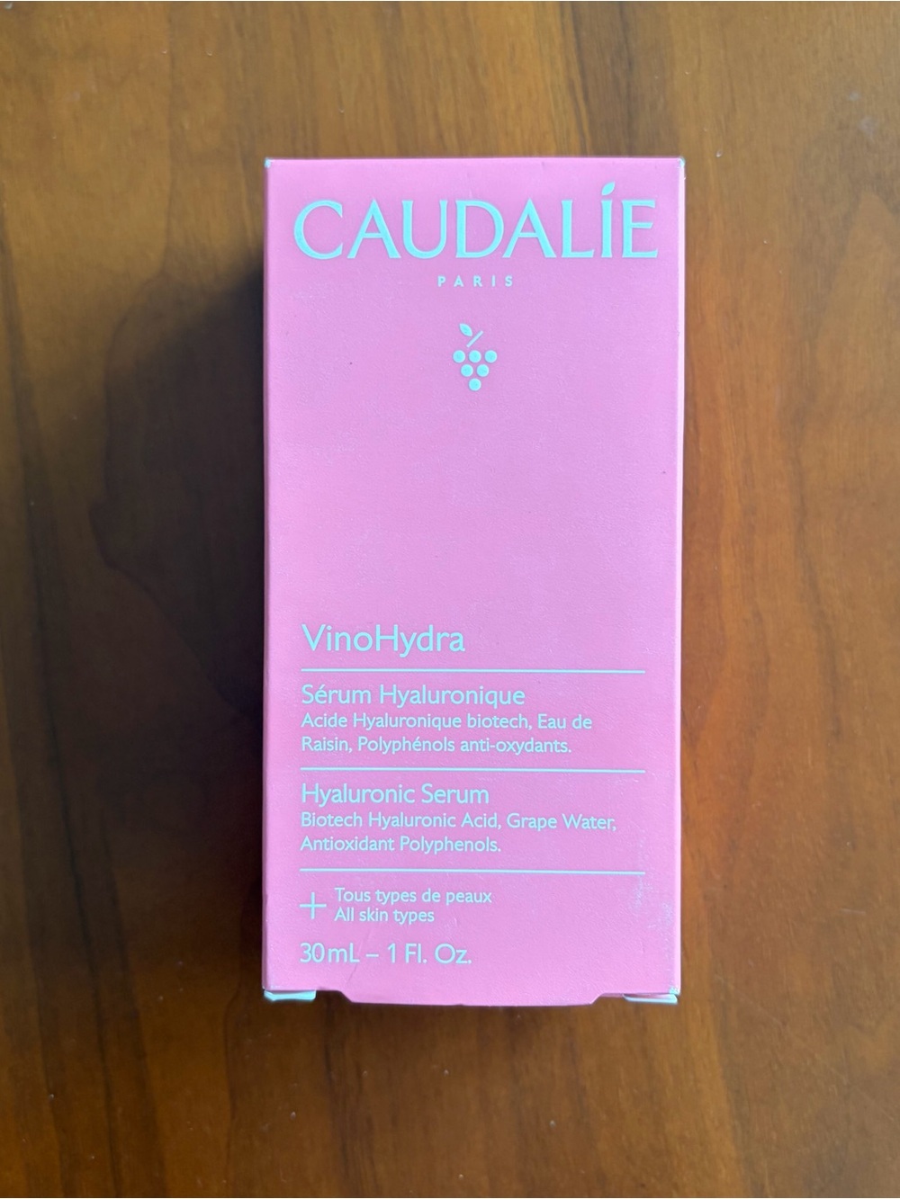 Caudalie VinoHydra Hydrating Hyaluronic Serum NEW